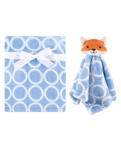 Набор Hudson Baby Boys Little Plush Comfort с игрушкой