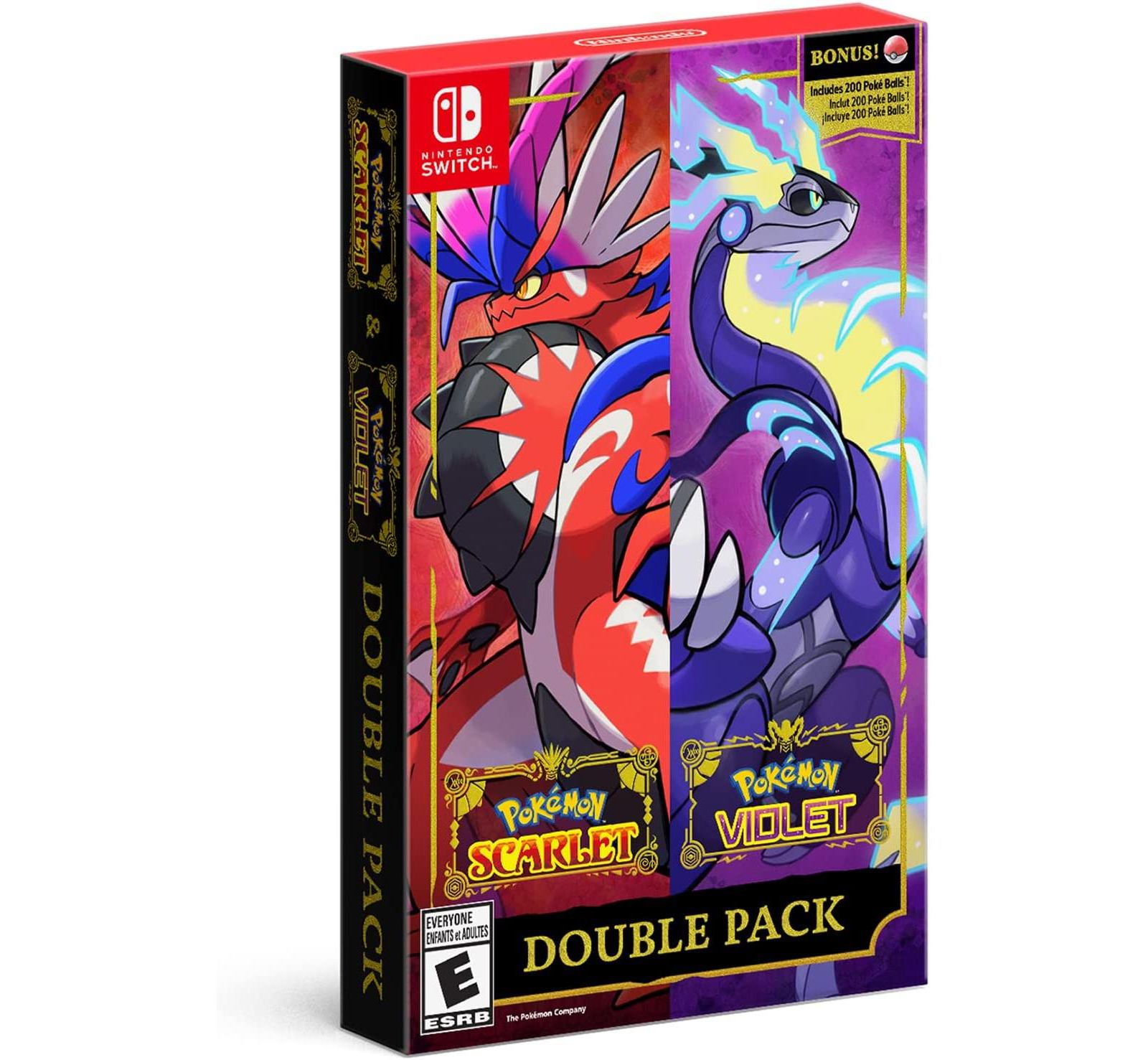Pokemon Scarlet and Violet двойной набор Nintendo Switch