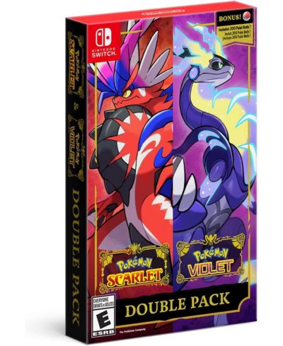 Pokemon Scarlet and Violet Double Pack Nintendo Switch