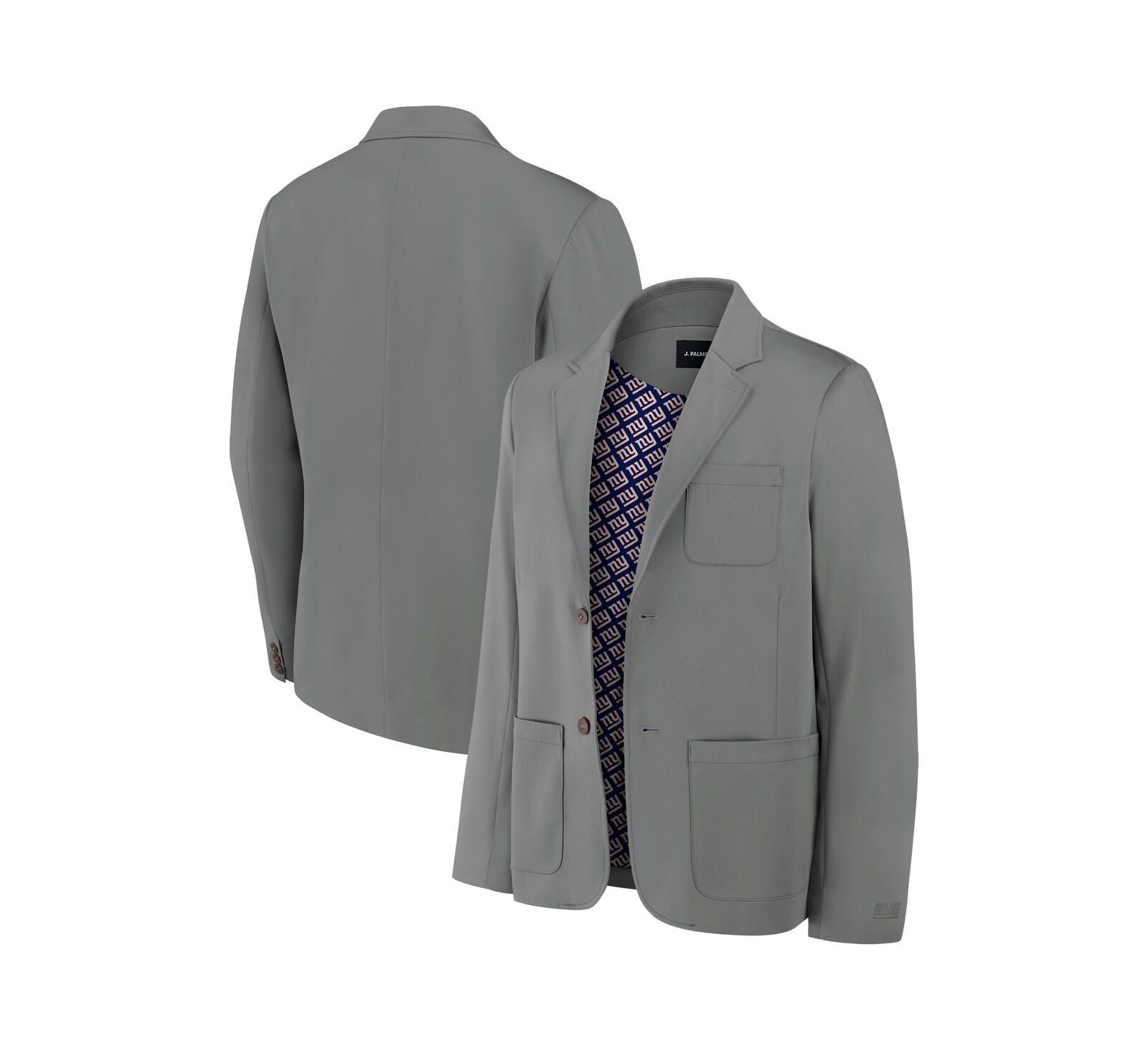 Мужской блейзер J. Palmer Graphite New York Giants Man-In-Motion