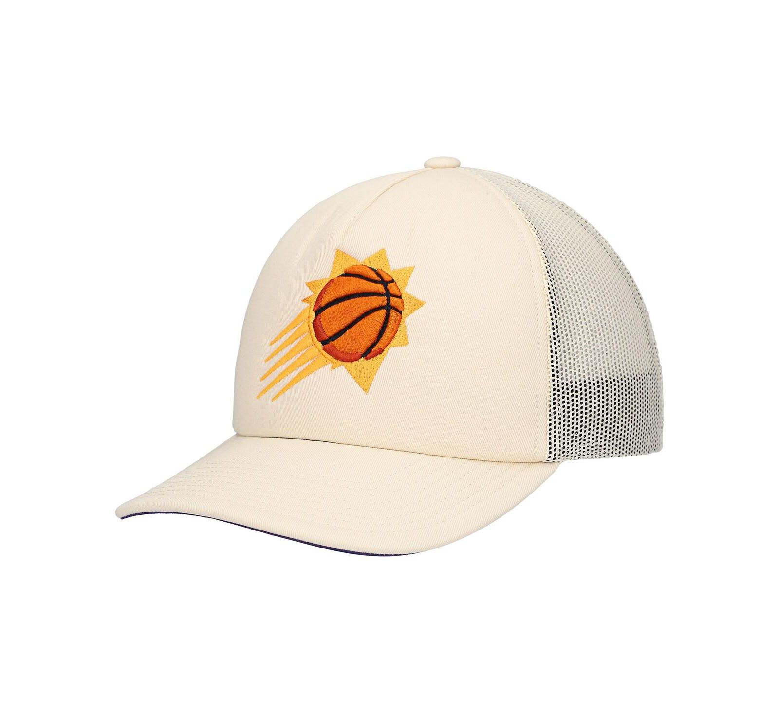 Mitchell & Ness Мужская кепка тракер Phoenix Suns, кремовая, регулируемая
