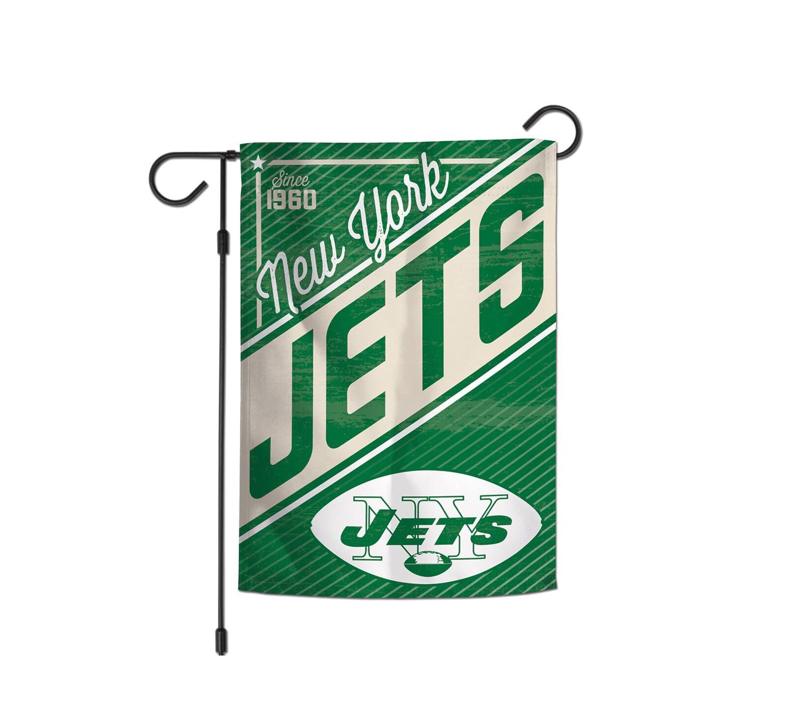 Садовый флаг Wincraft New York Jets, двухсторонний, 12'' x 18''
