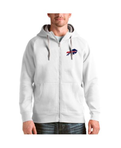 Мужское худи Antigua White Buffalo Bills Victory на молнии