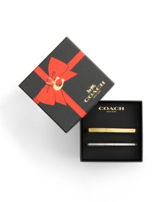 Комплект браслетов COACH с позолотой Duo