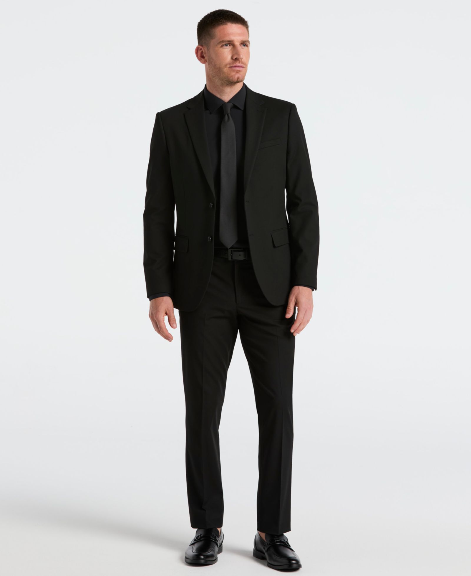 Perry Ellis Men's Dobby Louis Slim-Fit Suit Pants