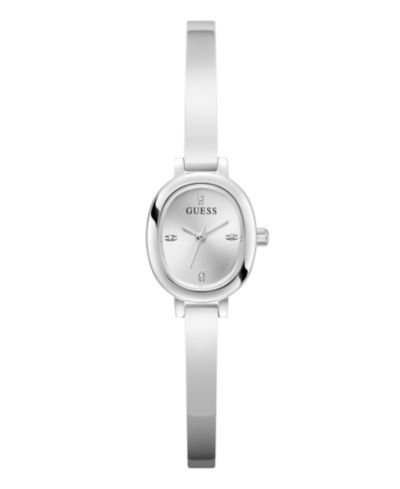Женские аналоговые часы GUESS Silver Tone, 21mm
