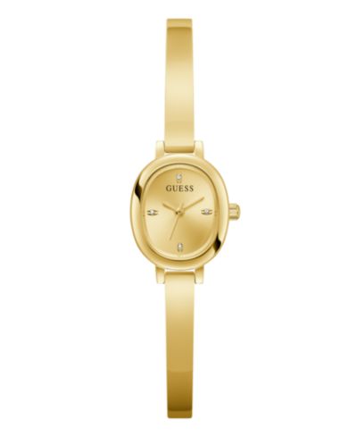 GUESS Женские аналоговые часы, 21mm, золотистый цвет
