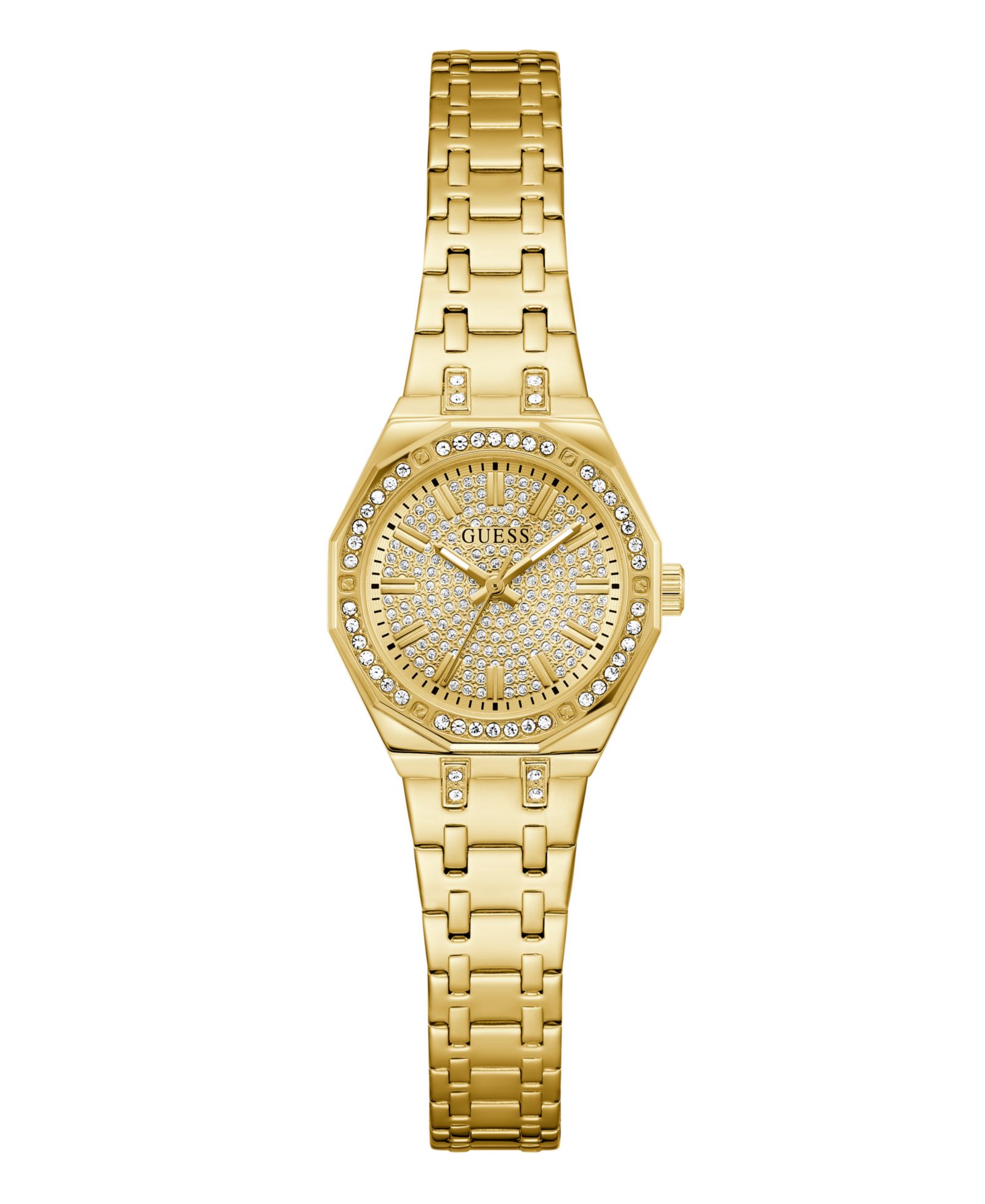 GUESS Women's Gold Tone Analog Watch, 25mm