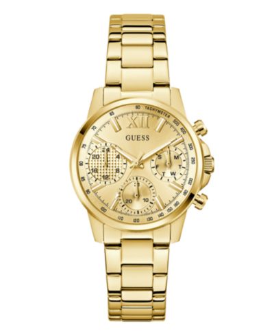 Женские многофункциональные часы GUESS Gold Tone, 36mm