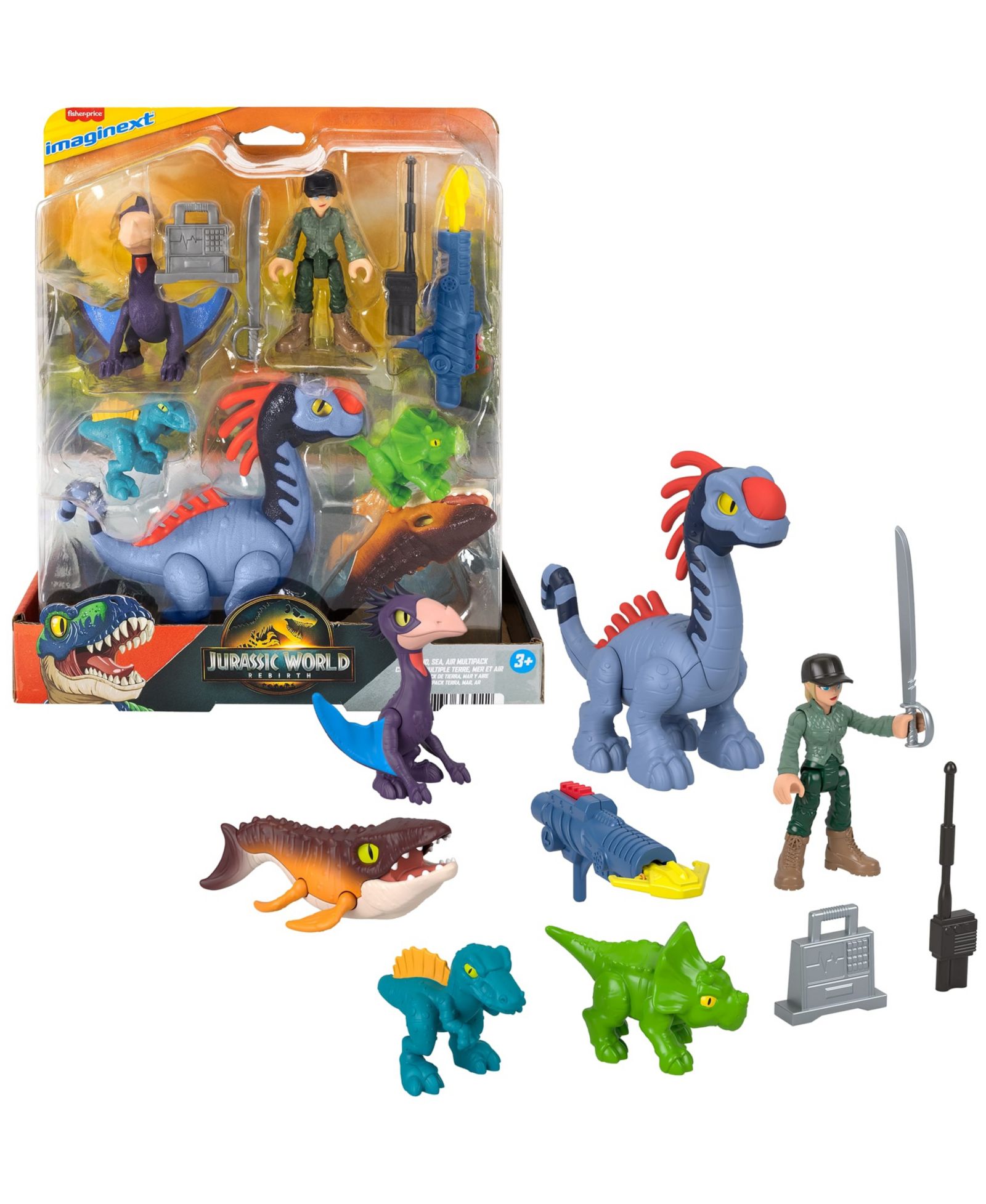 Набор Imaginext Fisher-Price Jurassic World Rebirth