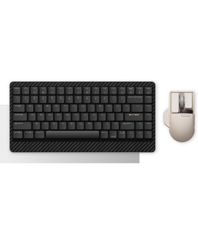 Механическая клавиатура LOFREE Edge Low Profile с мышью, Bluetooth и проводным подключением для Windows