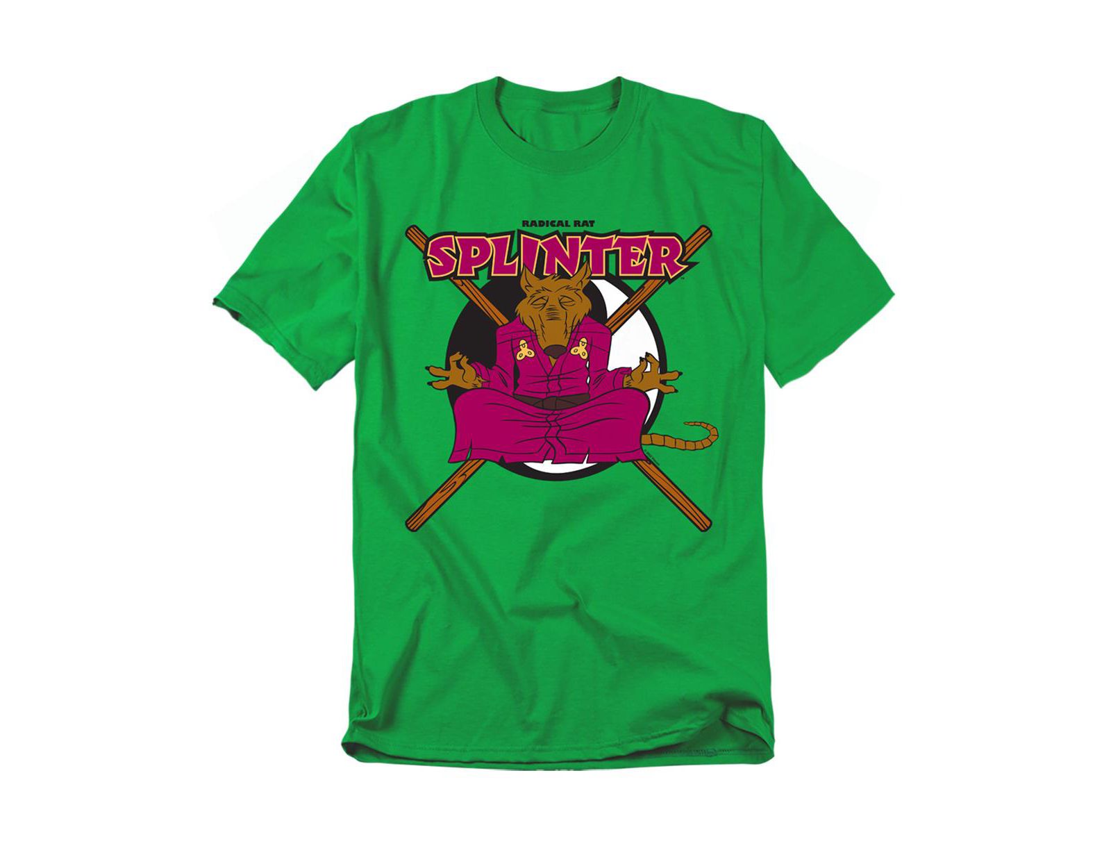 Teenage Mutant Ninja Turtles Men's Radical Rat Splinter T-Shirt