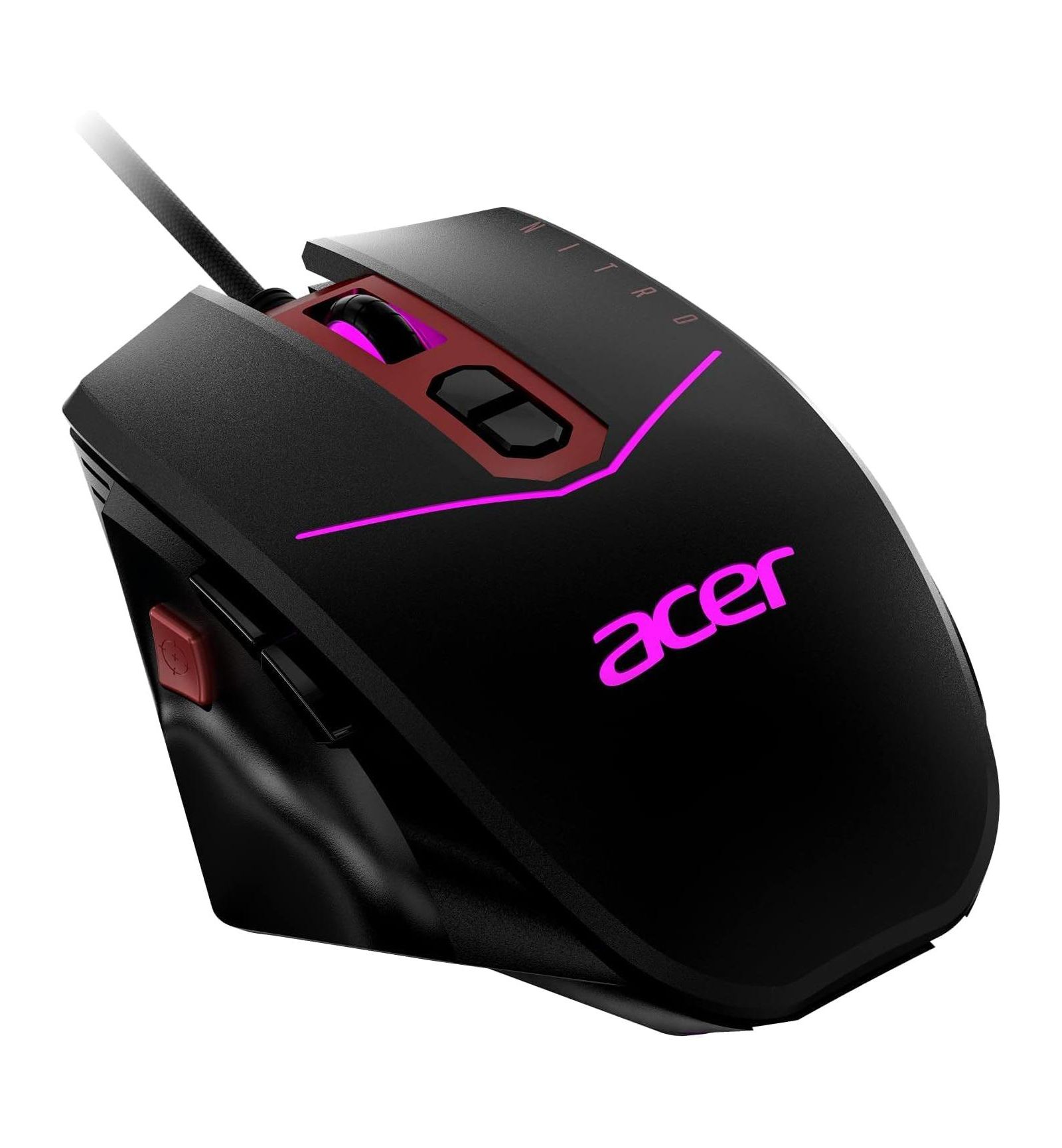Acer Nitro Mouse II Wired Programmable Buttons Gaming Mouse for PC