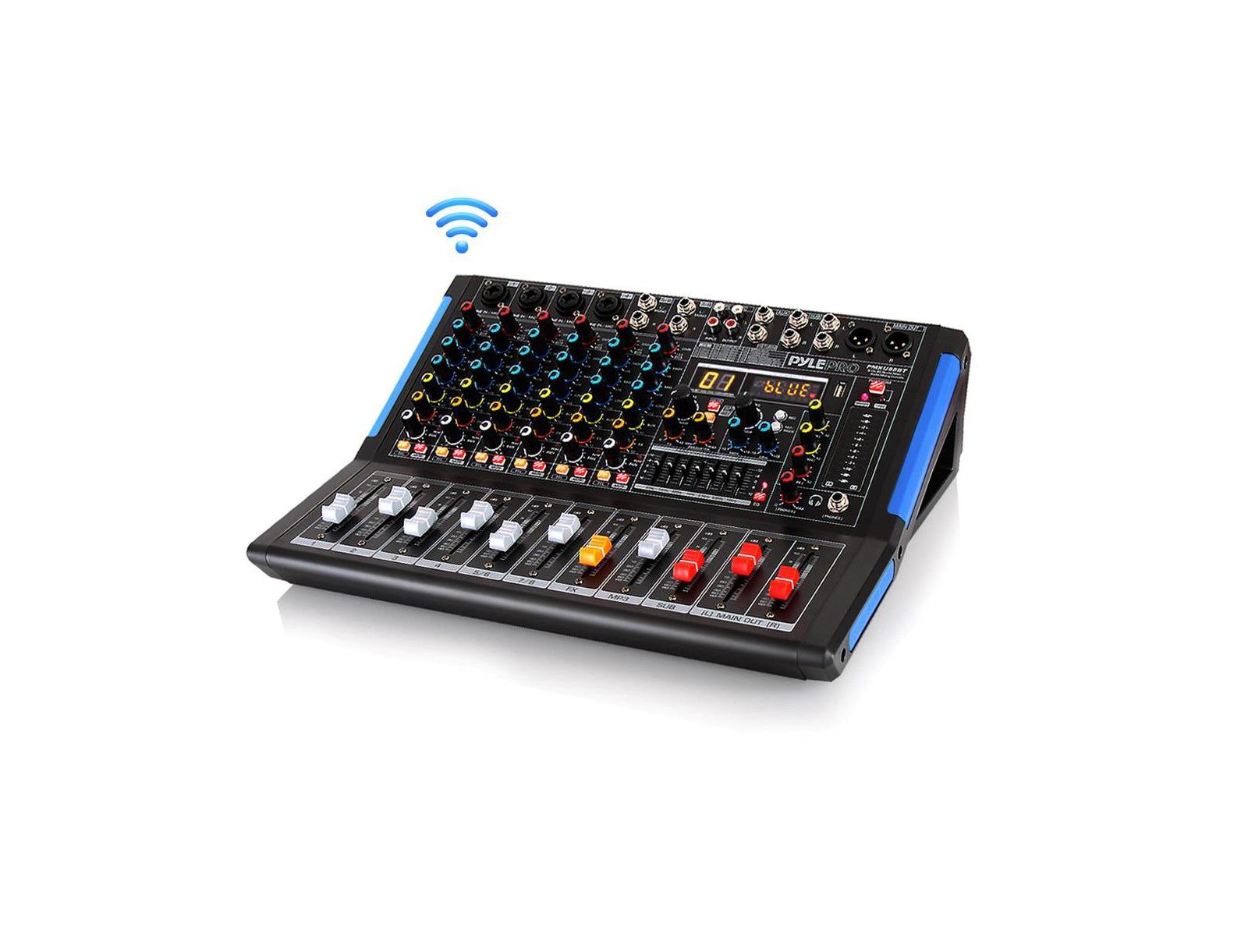 Pyle 8-Channel Bluetooth Studio Mixer