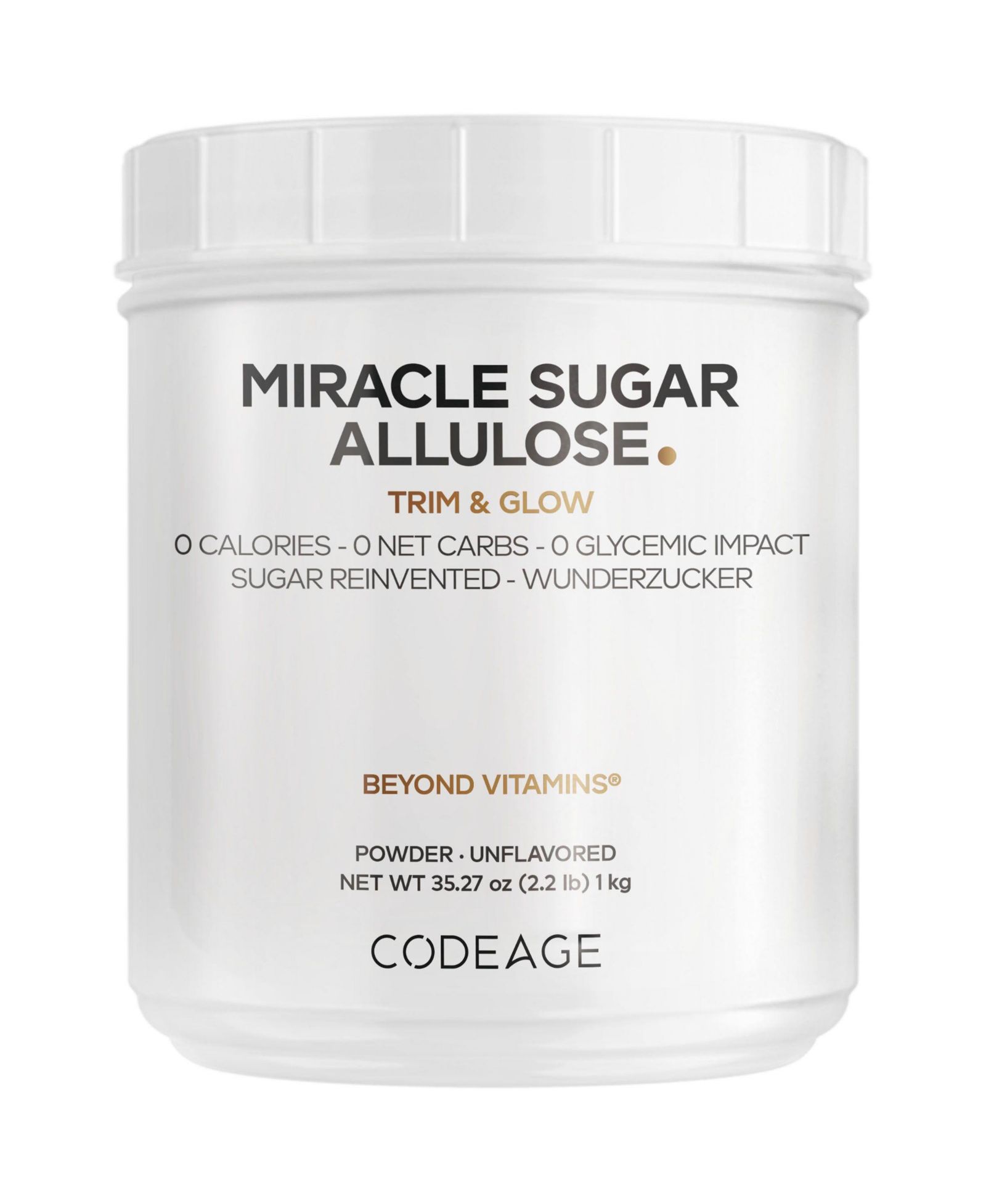 Подсластитель Codeage Miracle Sugar Allulose Powder 35.27 Oz