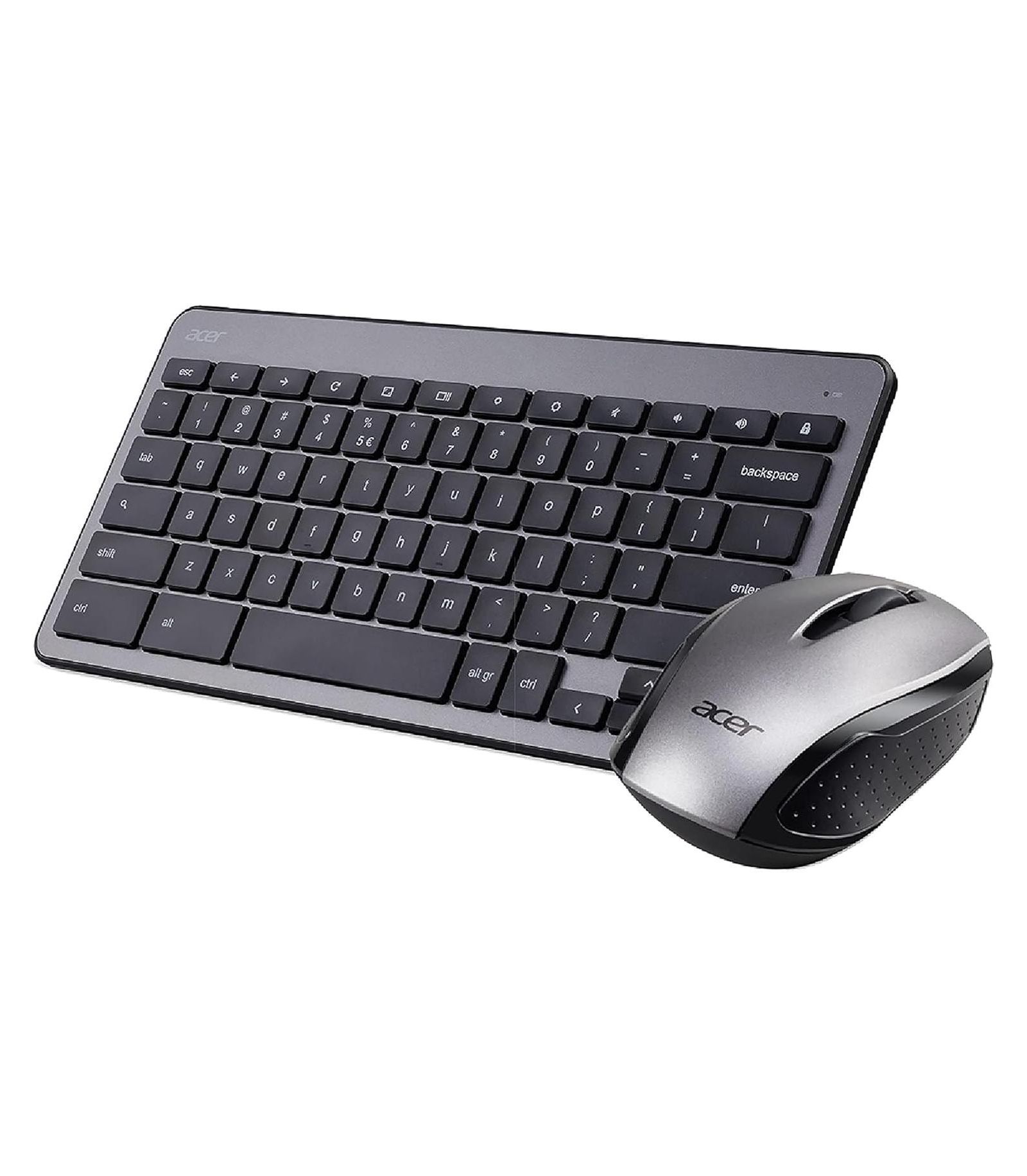Acer Wireless Silent-Click Keyboard and Mouse Bundle, Chromebook and PC Compatible