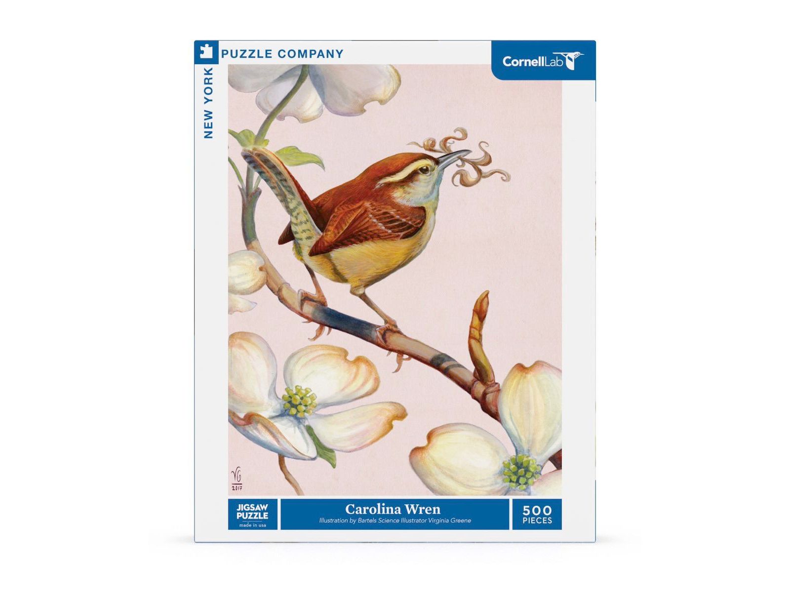 Пазл New York Puzzle Company Carolina Wren 500 Piece