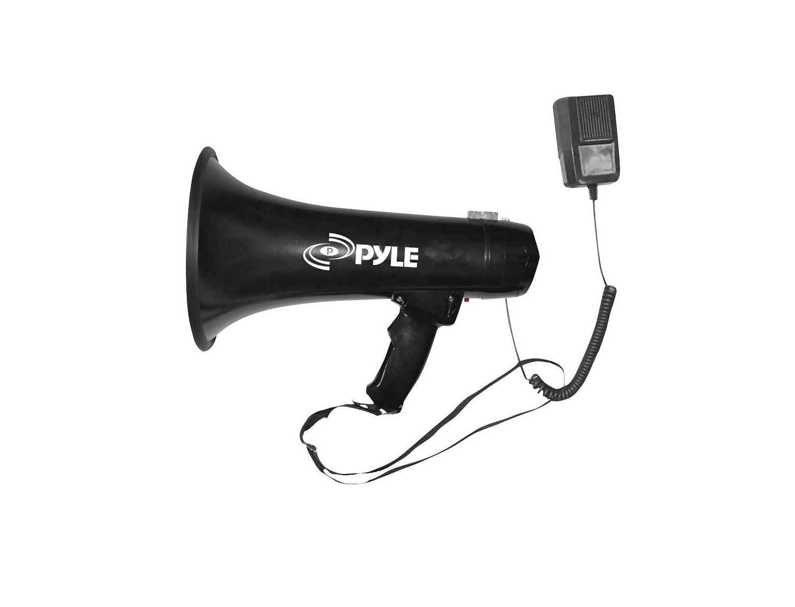 Pyle Megaphone Bullhorn 40-Watt Aux Input Speaker