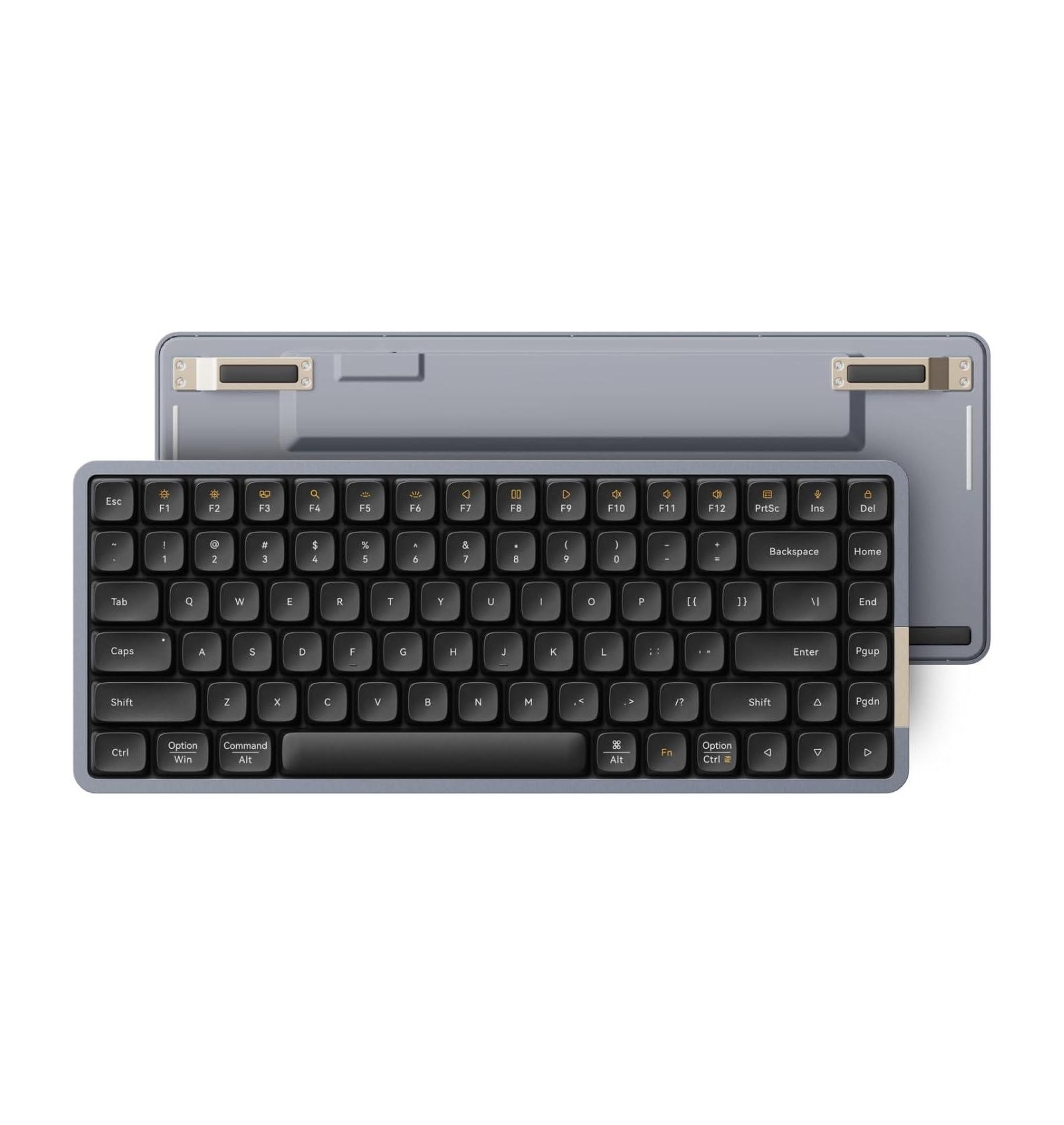 Механическая клавиатура Lofree Flow84 Low-Profile, 75% Wireless, Bluetooth & Wired, Black Phantom Tactile Switches для Windows, Mac