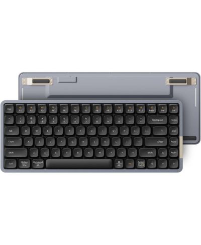 Механическая клавиатура Lofree Flow84 Low-Profile, 75% Wireless, Bluetooth & Wired, Black Phantom Tactile Switches для Windows, Mac