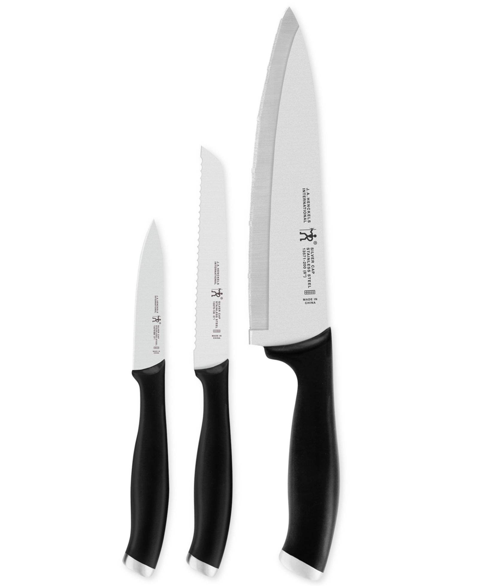 Набор ножей HENCKELS International Silvercap 3-Pc. Starter Set