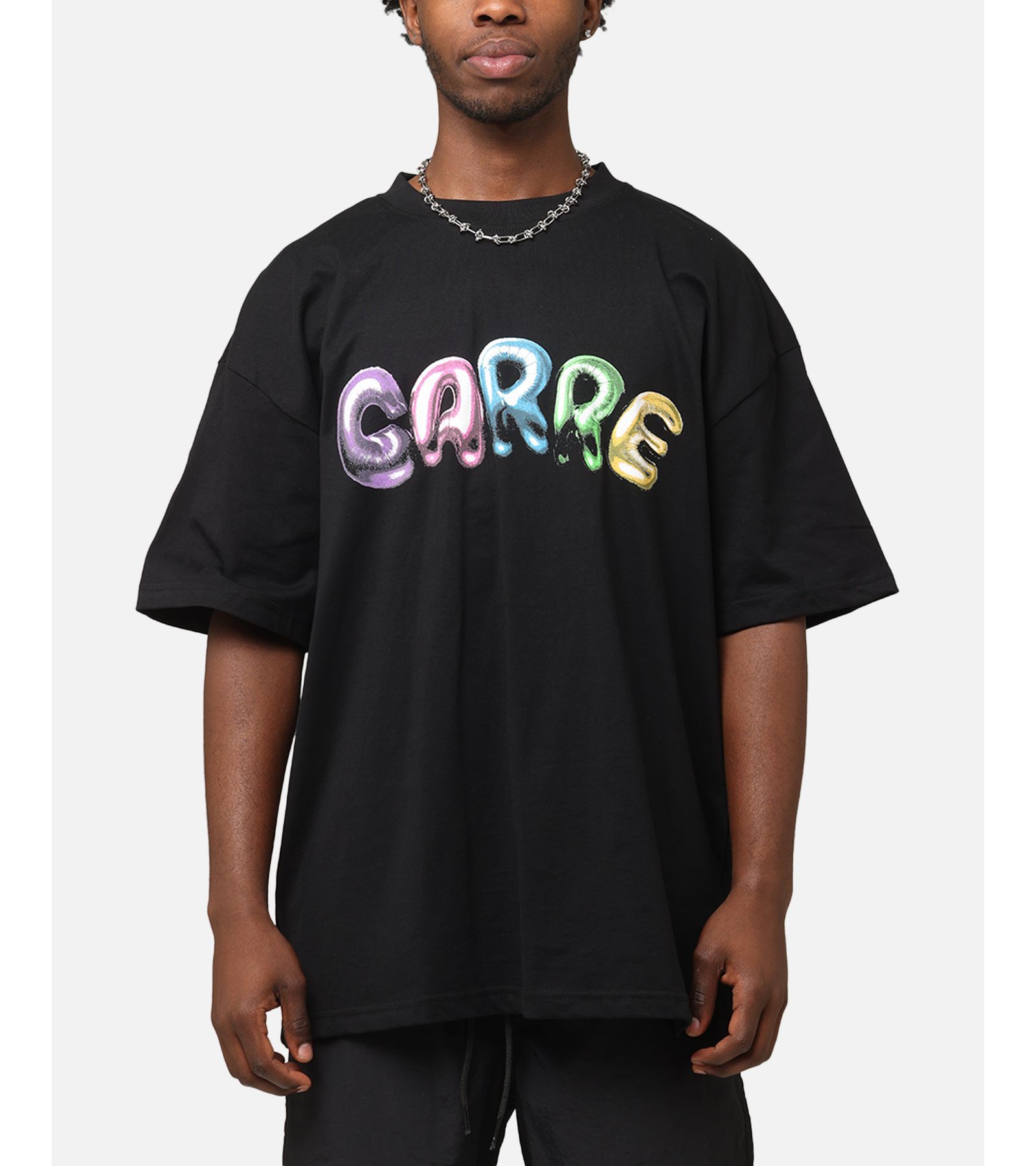 CARRE Men's Balloon T-Shirt - Black S