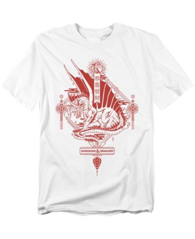 Мужская футболка D&D Dungeons And Dragons Year Of The Dragon Red Lantern
