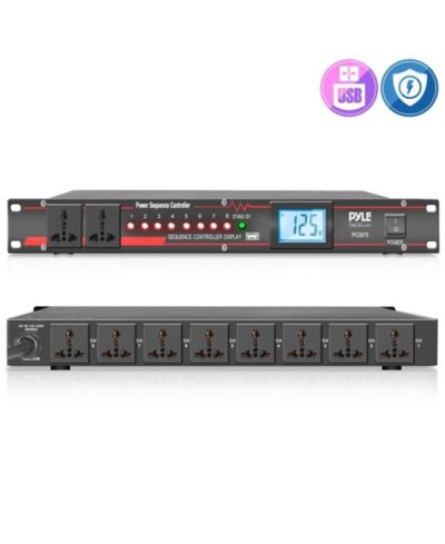 Pyle Контроллер последовательности питания с LCD-дисплеем и USB