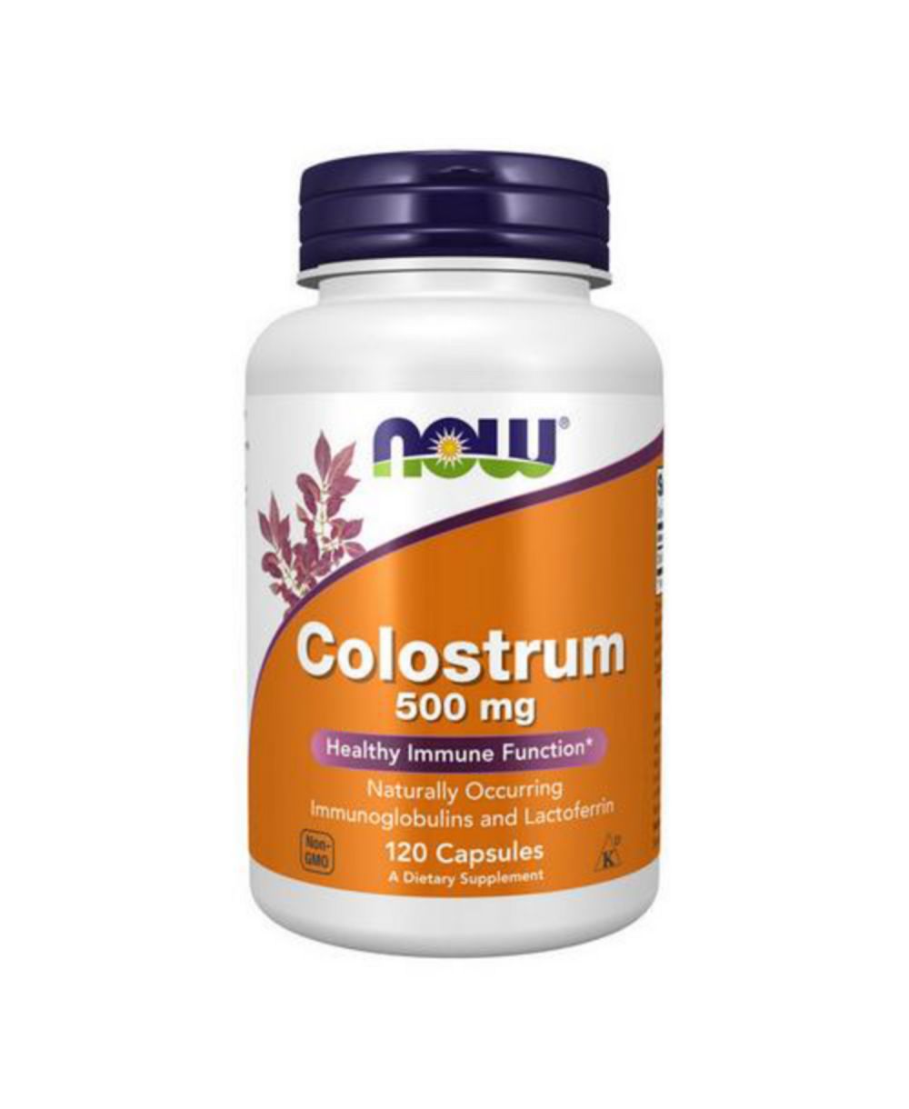 NOW Foods Colostrum, 500 mg, 120 капсул