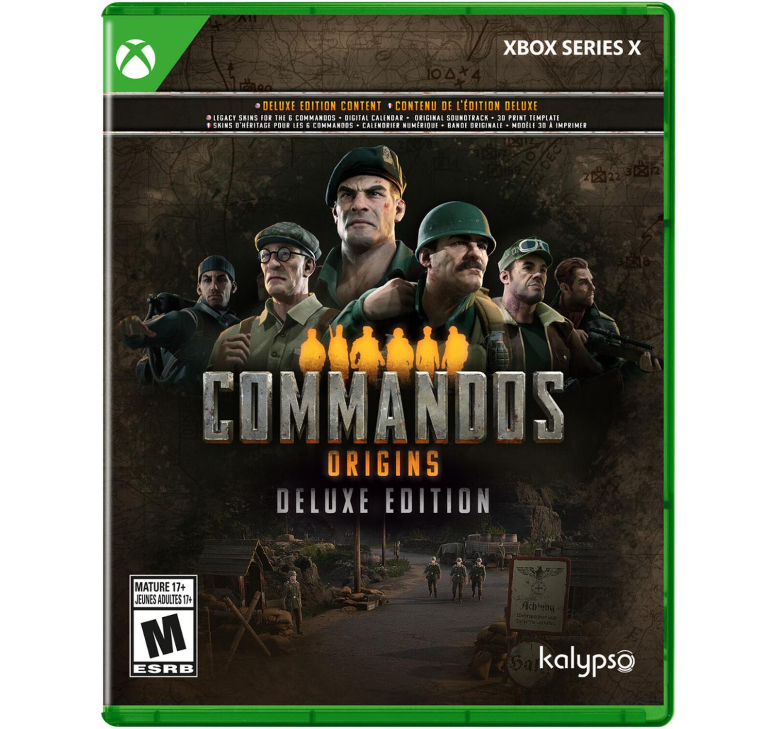Commandos Origin Deluxe Edition Action Adventure Xbox Series X