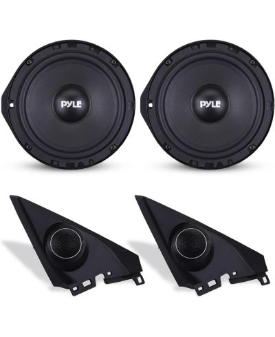 Pyle 300W 6.5-Inch Two-Way Coaxial Speaker Systems, Pair