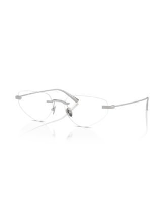 Ferrari Unisex Irregular Titanium FH3002TD Eyeglasses