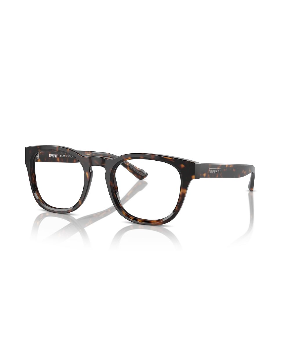 Ferrari Unisex Round Plastic FH4002 Eyeglasses