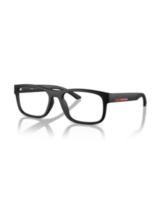Prada Linea Rossa Man Rectangle Plastic PS 04QV Eyeglasses