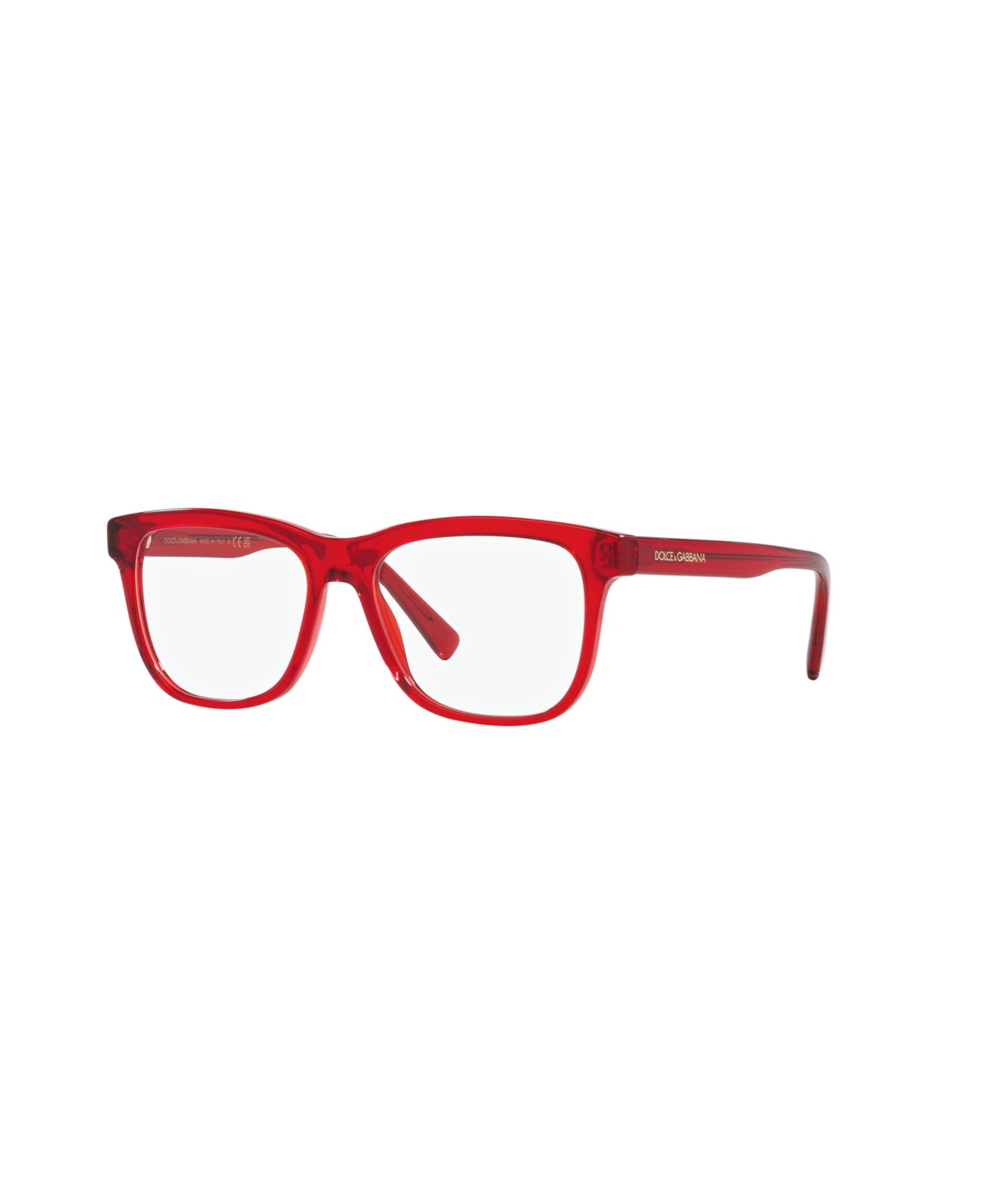 Dolce&Gabbana Kids Rectangle Plastic DX3356 Kids Eyeglasses(Ages 07-10)