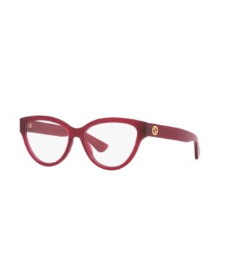 Gucci Woman Round Plastic GG1581O Eyeglasses