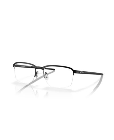 Oakley Man Square Metal OX3233 Cathode Eyeglasses