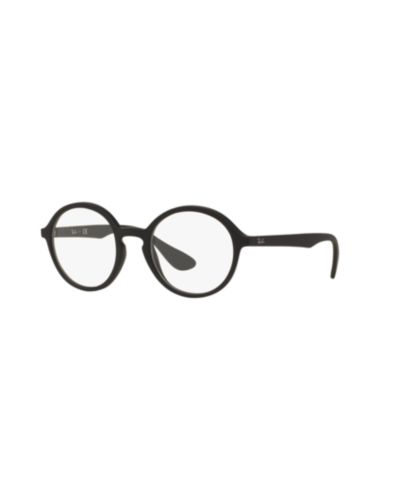Унисекс очки Ray-Ban круглые пластиковые RB7075