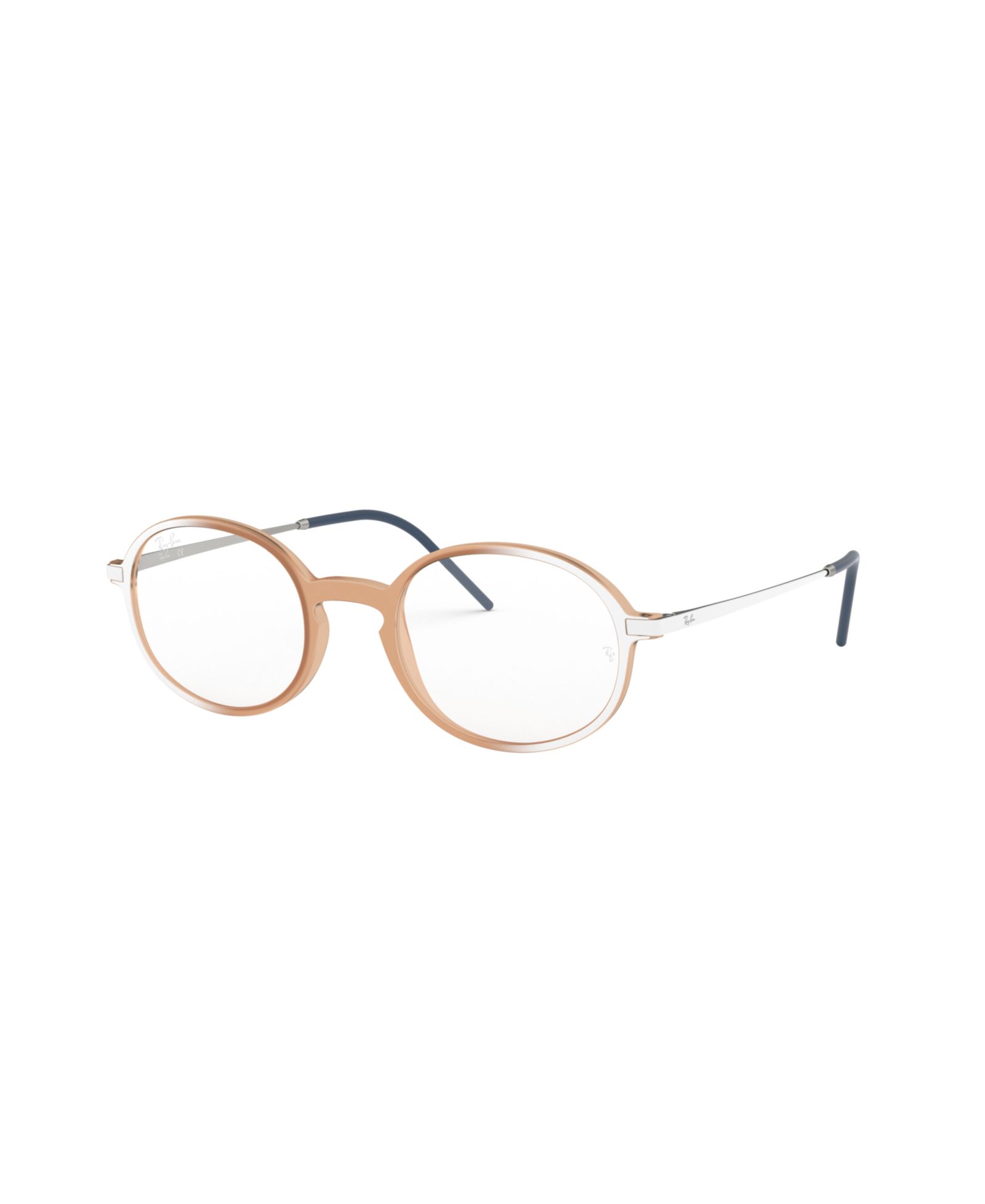 Ray-Ban Unisex Oval Plastic RB7153 Optics Eyeglasses