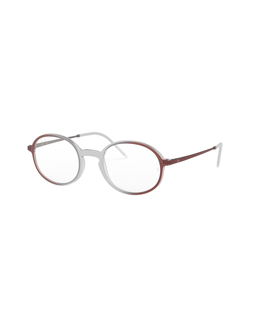 Ray-Ban унисекс овальные пластиковые оптические очки RB7153