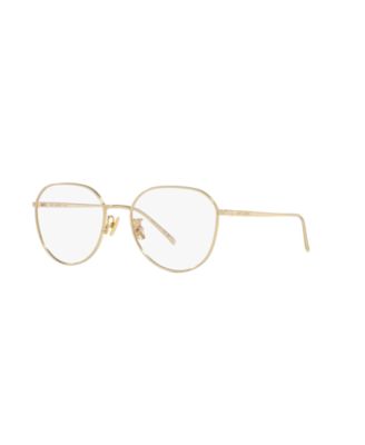 Saint Laurent Женские круглые металлические очки SL 484