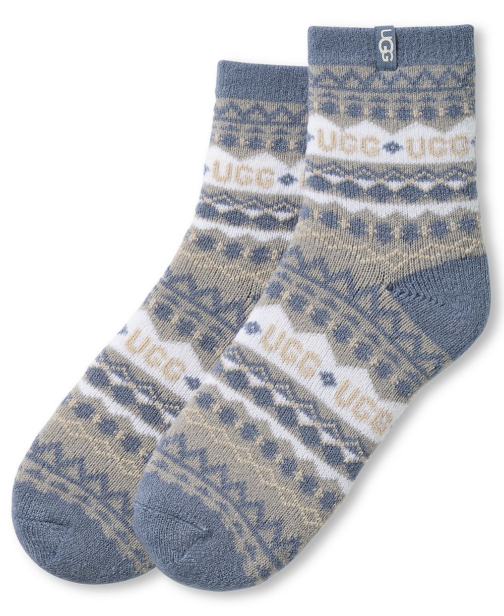 UGG Women's Cressida Cozy Novelty Quarter Socks