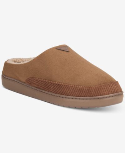 Weatherproof Men's Faux-Suede Clogs