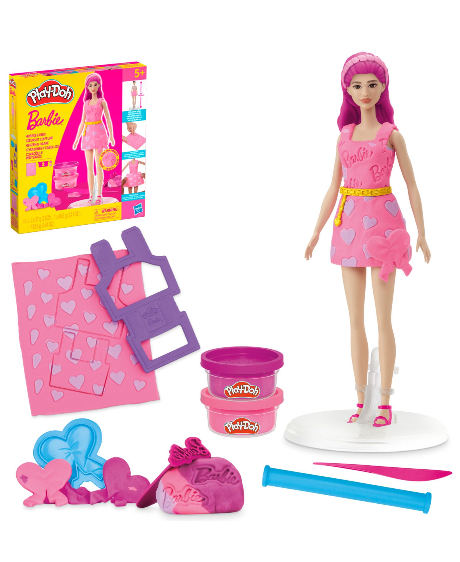 Набор Play-Doh Barbie Hearts and Hair