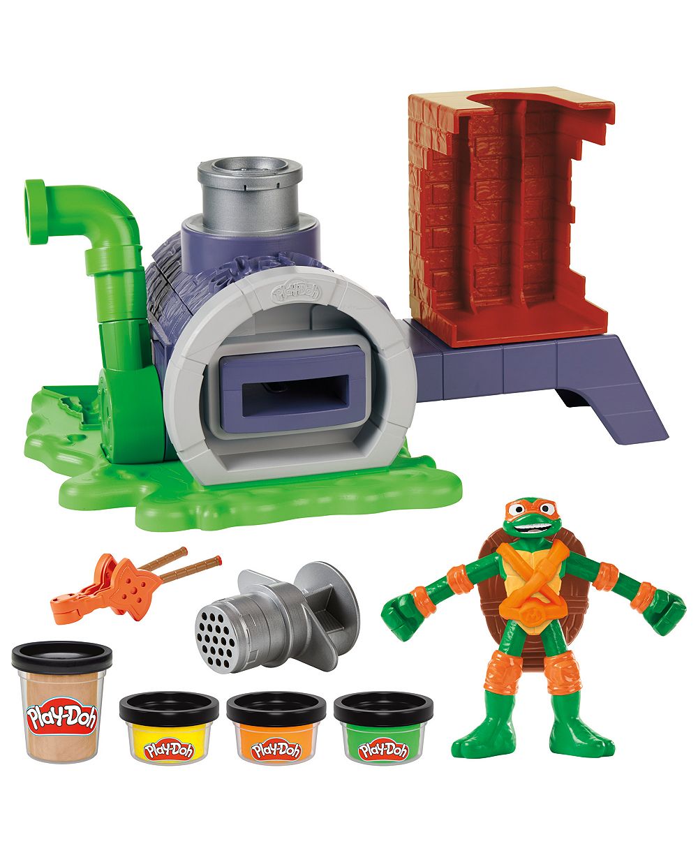 Игровой набор Play-Doh Teenage Mutant Ninja Turtles Slice and Blast Pizza Playset