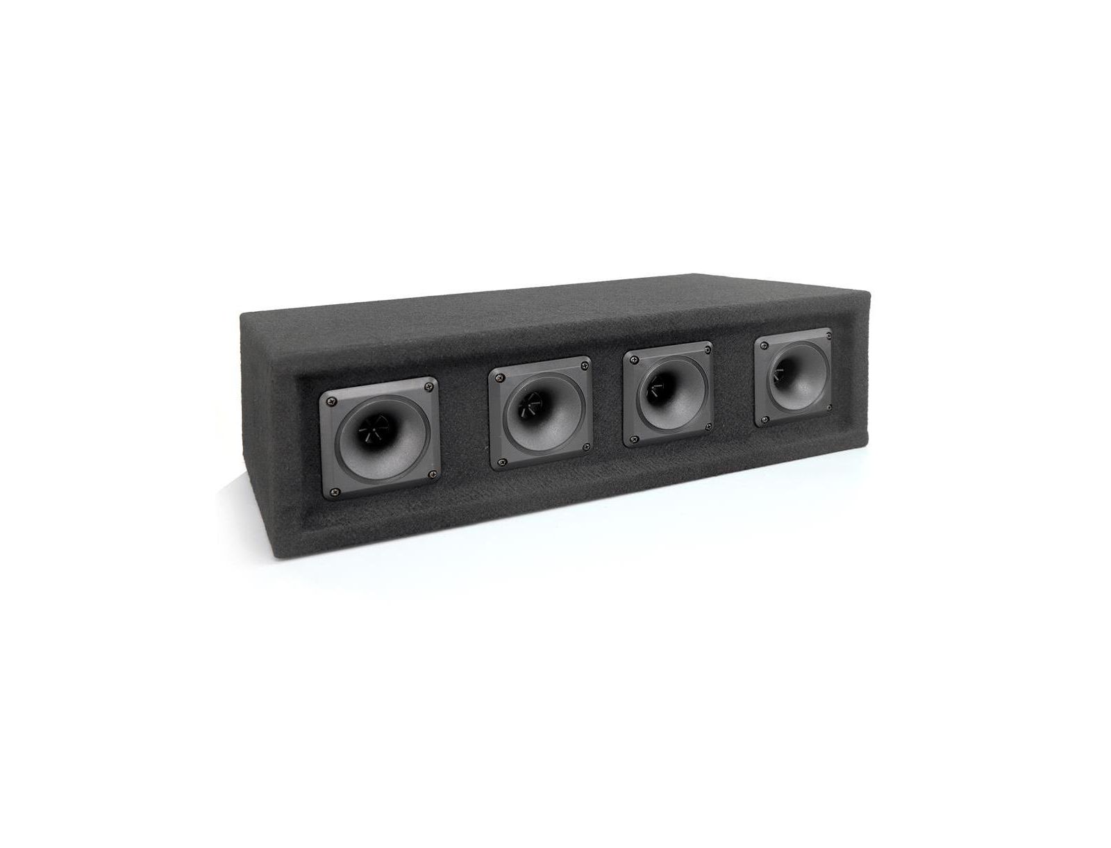 Pyle акустическая система Pyle-Pro 300 Watt 4 Way DJ Speaker System с четырьмя 3-дюймовыми твитерами Black Carpeted Finish