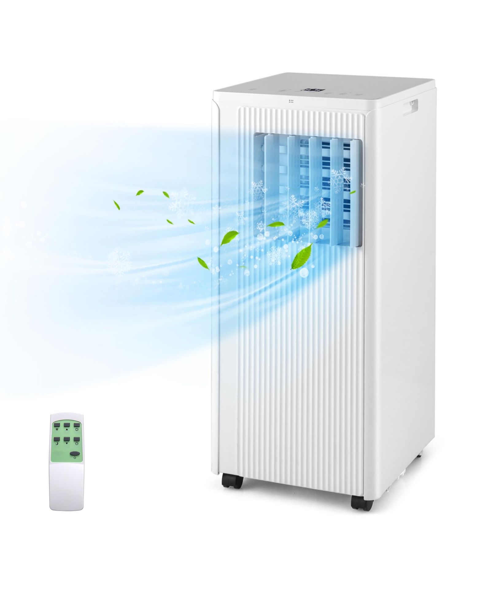 Gymax 10000 BTU 4-in-1 Portable Air Conditioner Standing Air Cooler w/ Fan and Dehumidifier