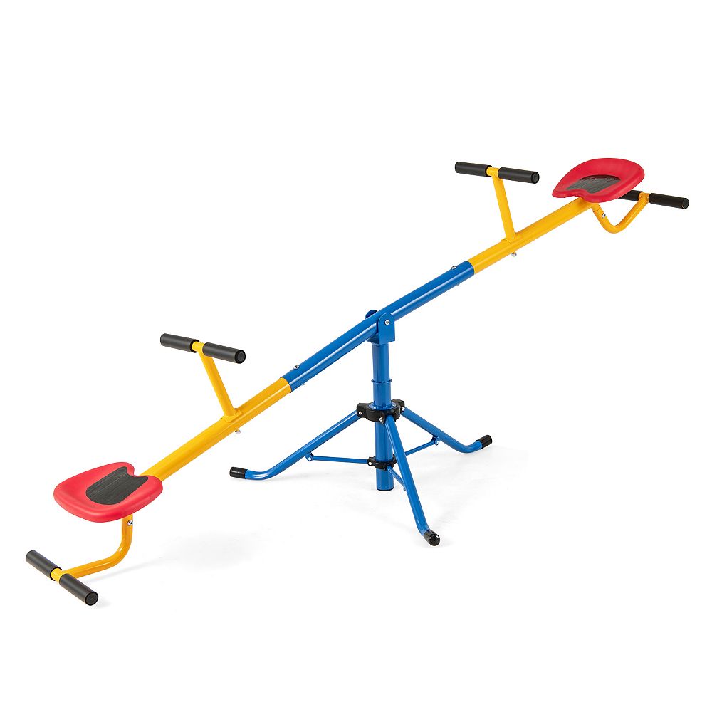 Gymax Детские качели-балансир с вращением 360° для игровой площадки
