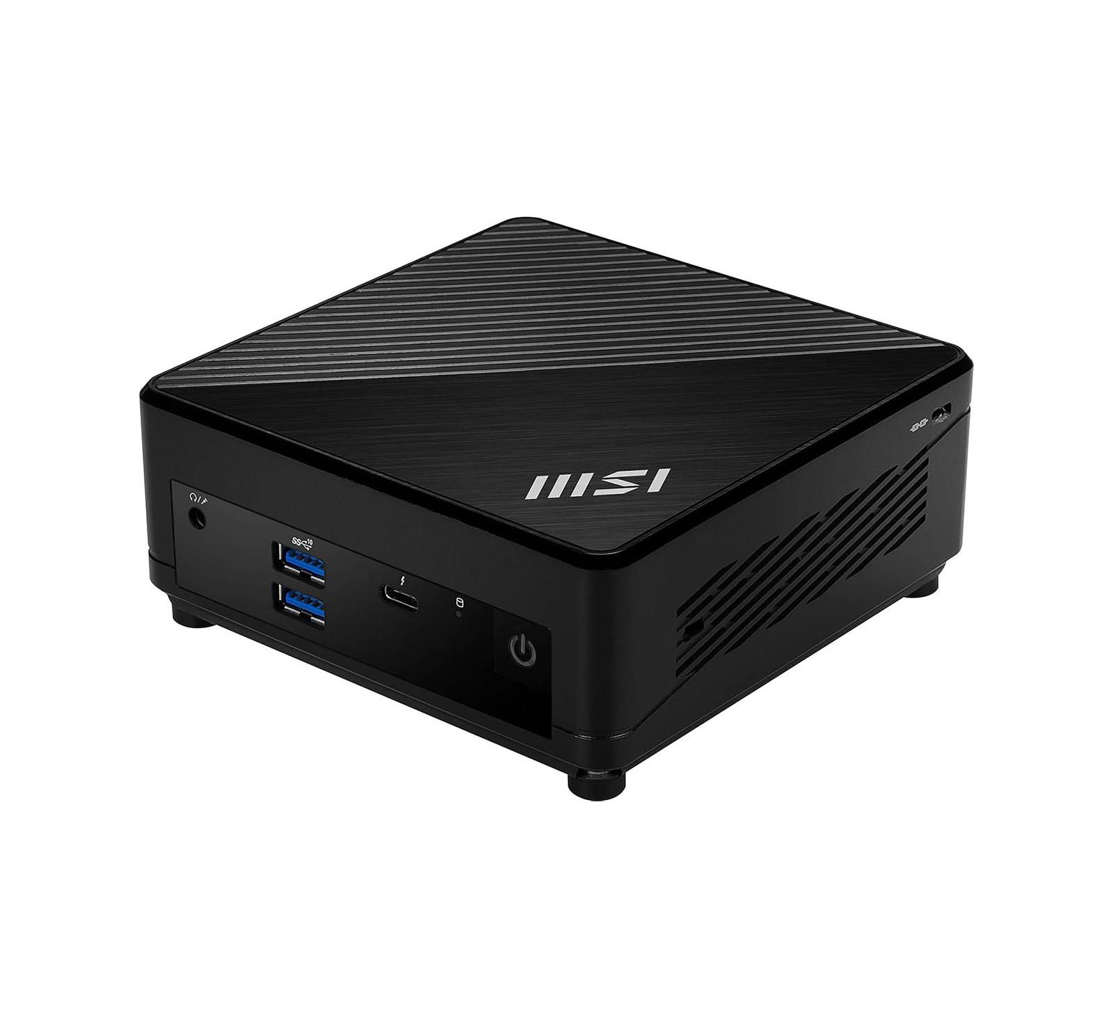 MSI Cubi 5 12M Intel Core i3-1215U Mini Desktop Computer with 8GB RAM, 500GB SSD, Windows 11 Pro