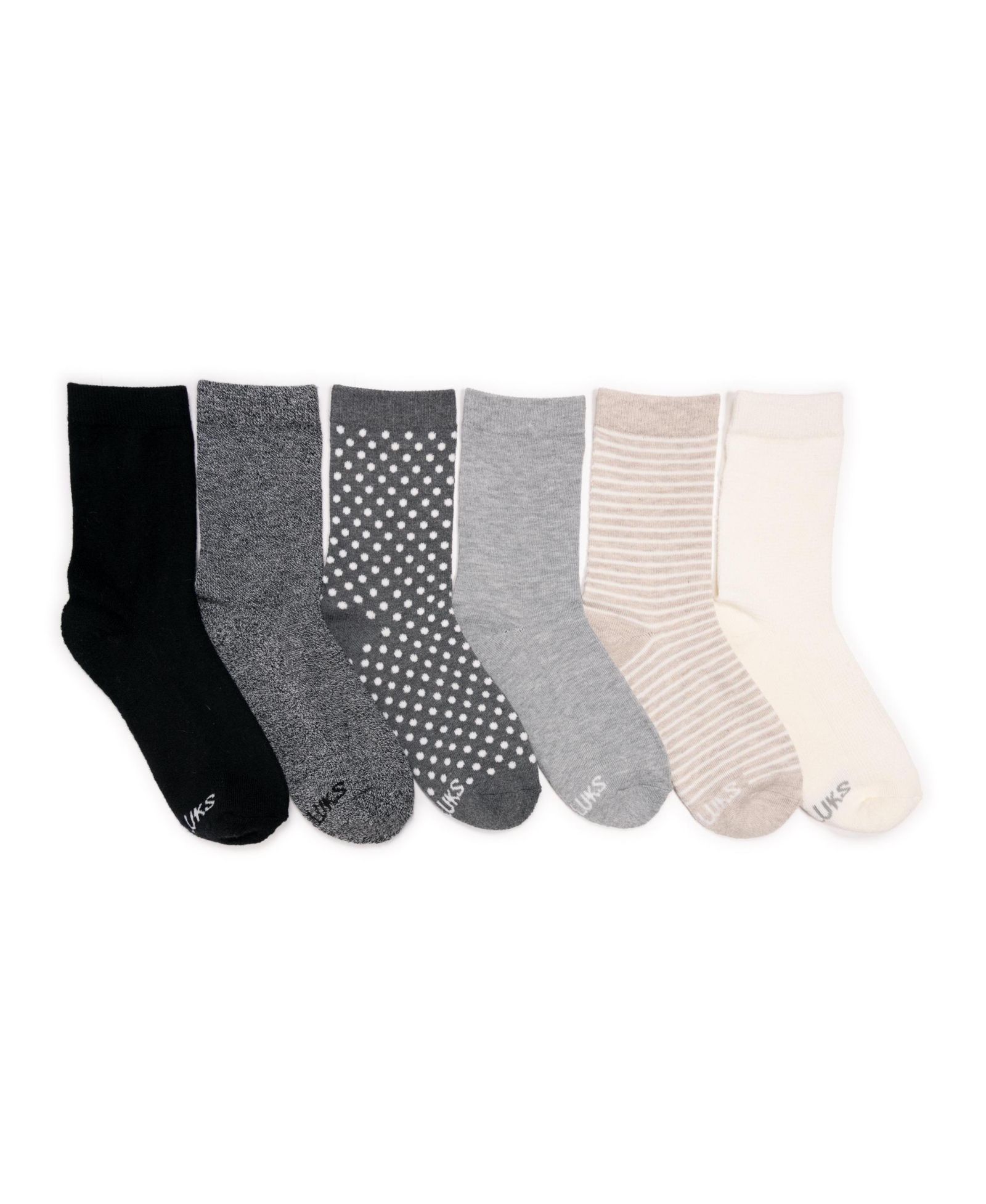MUK LUKS Women's 6" Dream step Crew